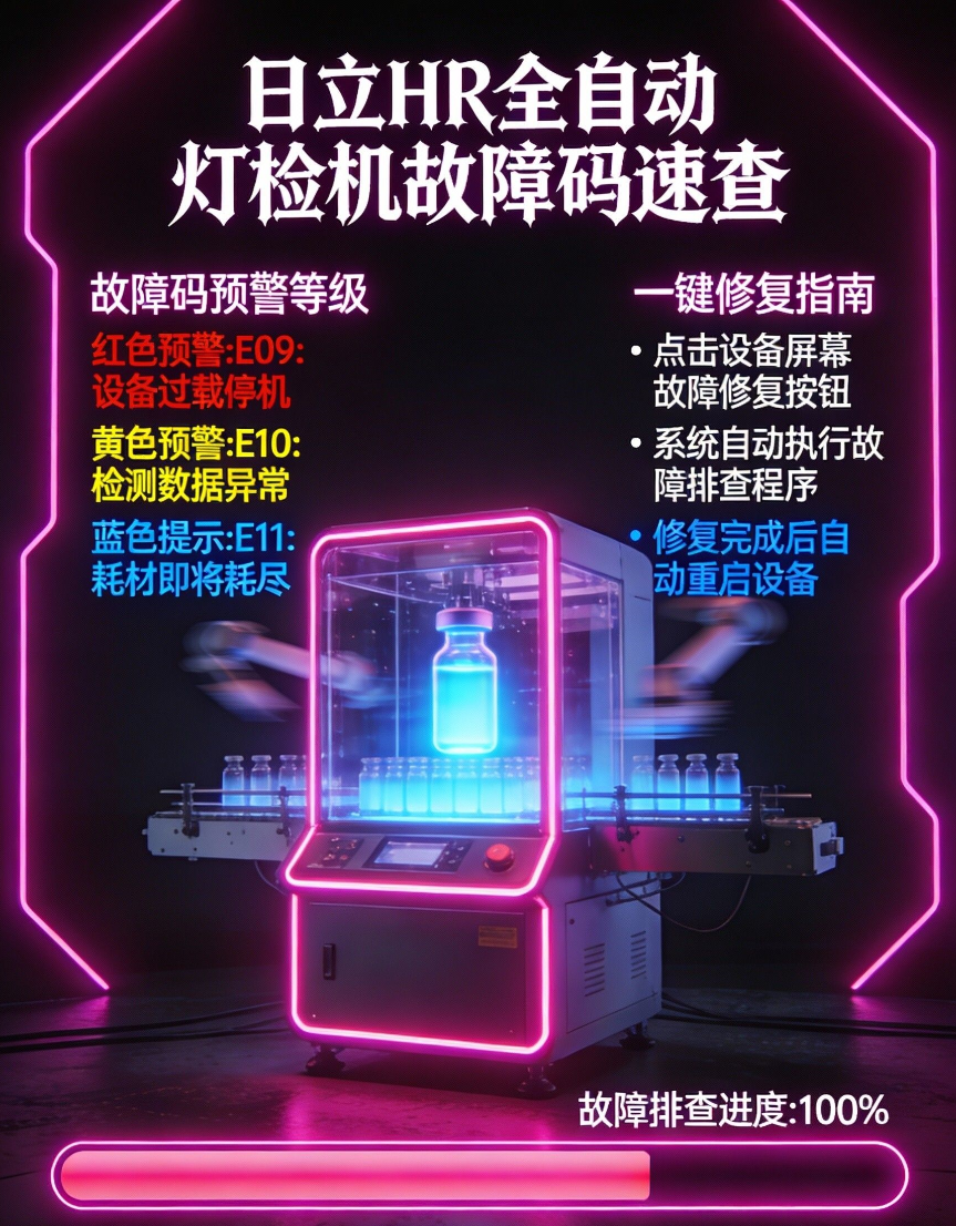 日立HR灯检机故障码速查